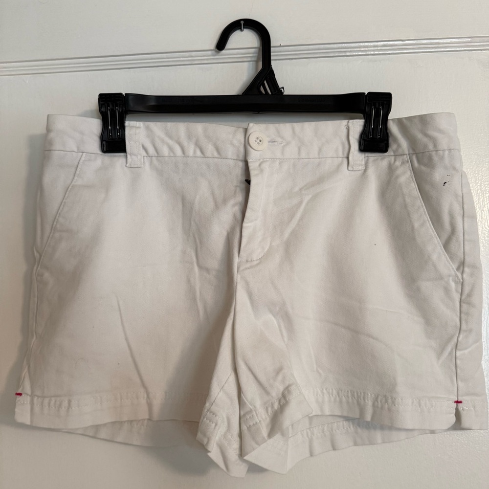 bcg White Women’s Casual Chino Shorts